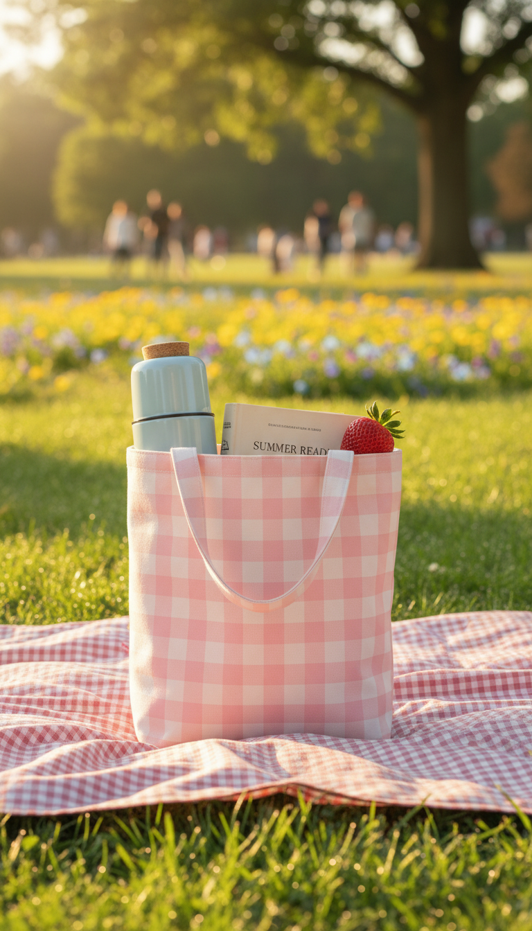 Pastel Gingham Picnic