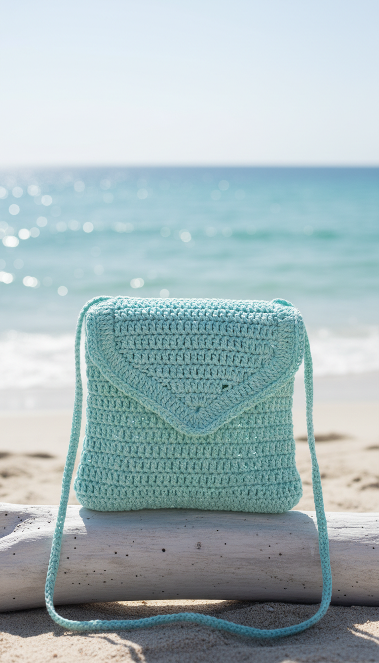 Shell Stitch Beach Crossbody