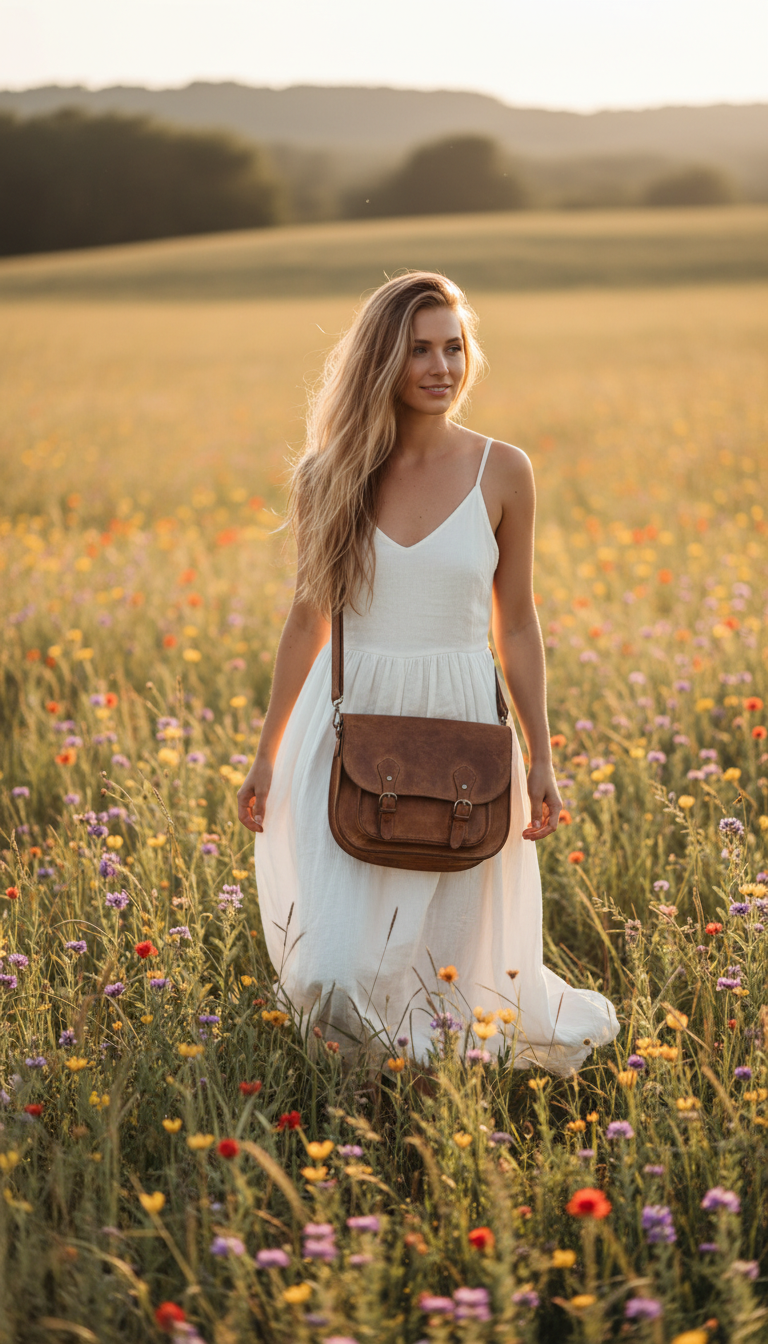 Boho Chic Saddle Bag