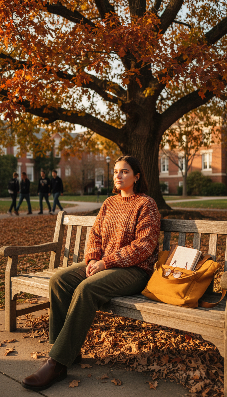 Vintage Charm: The Retro Corduroy Satchel