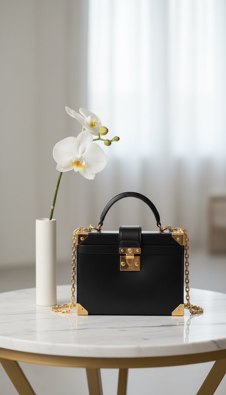 Polished Perfection: The Structured Box Bag