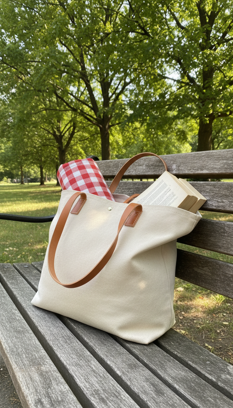Casual & Cool: The Versatile Canvas Tote