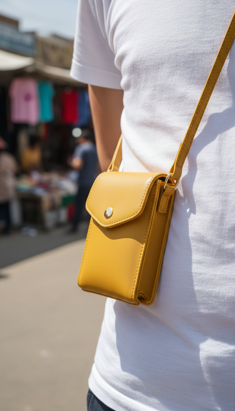 On-the-Go Essential: The Petite Phone Sling