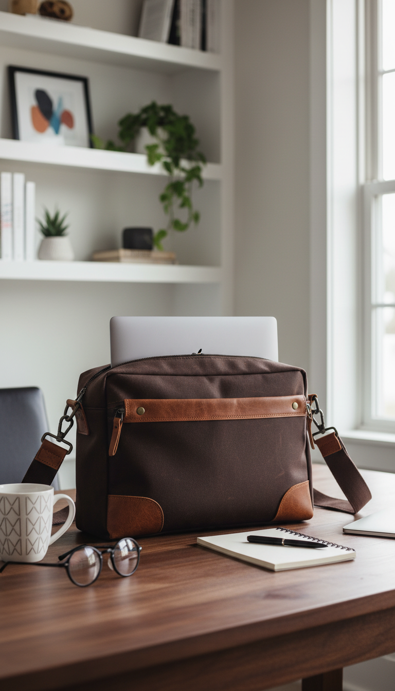 Professional Polish: The Laptop Messenger Bag