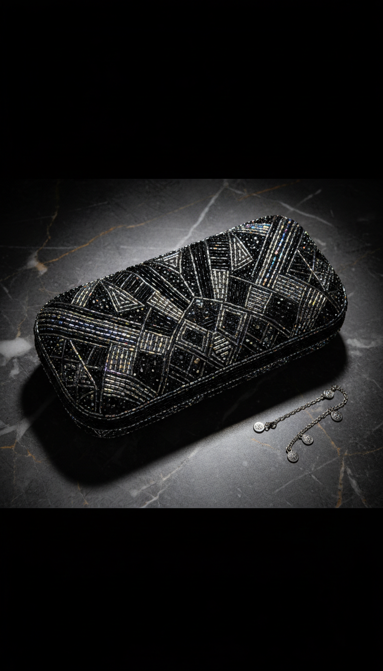 Shimmering Beaded Masterpiece