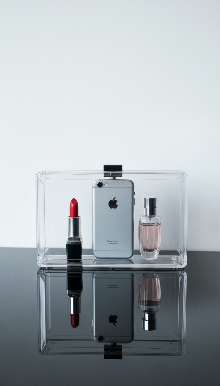 The See-Through Lucite Clutch