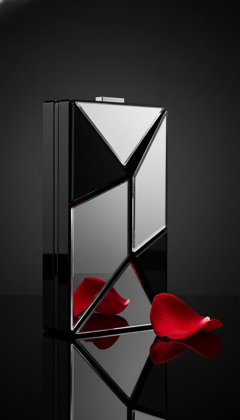 Geometric Hard Case Clutch