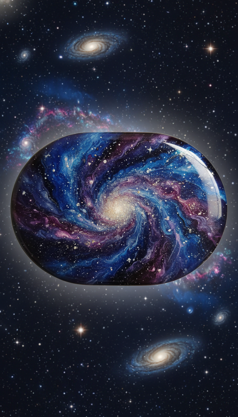 Celestial Galaxy Swirl