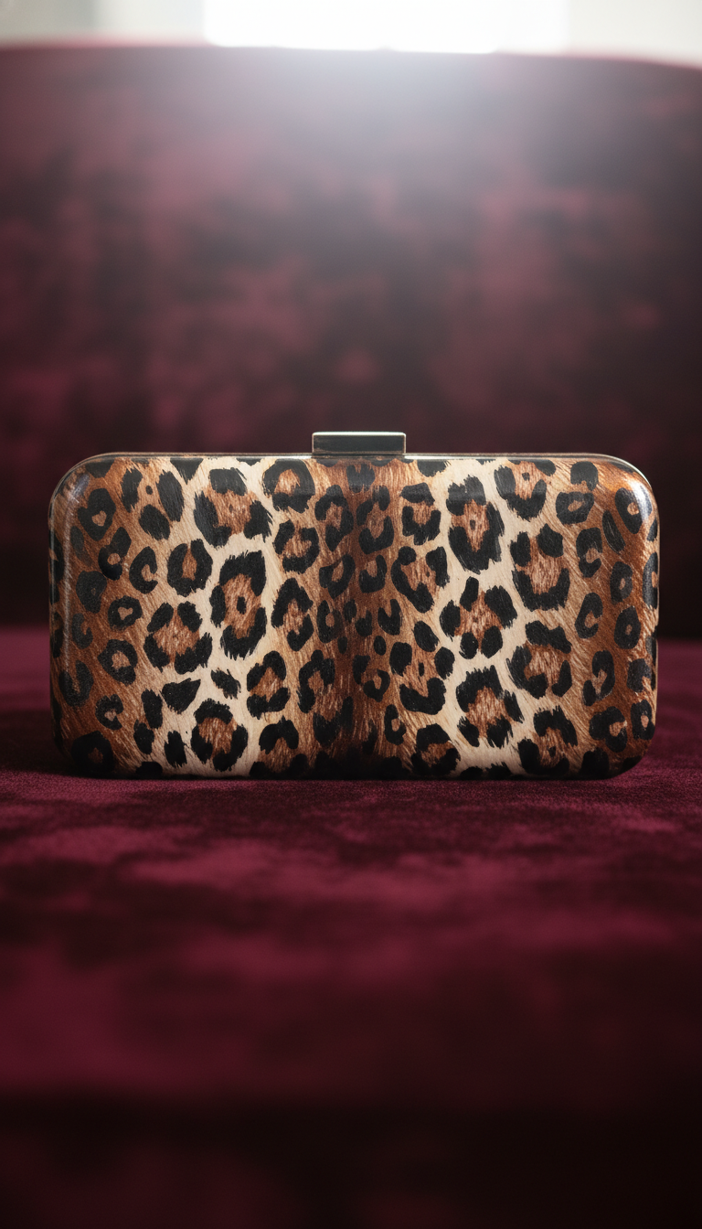 Faux Animal Print Glam