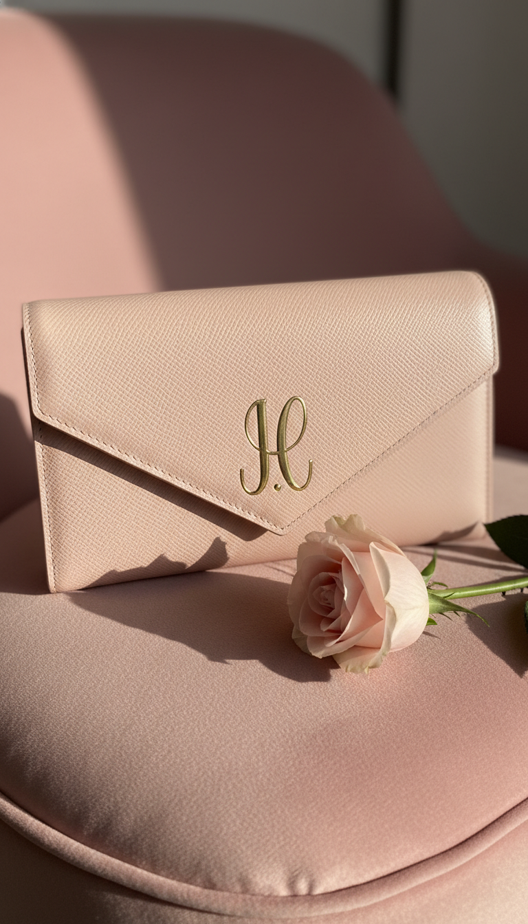 Thoughtful Personalized Monogram Clutch