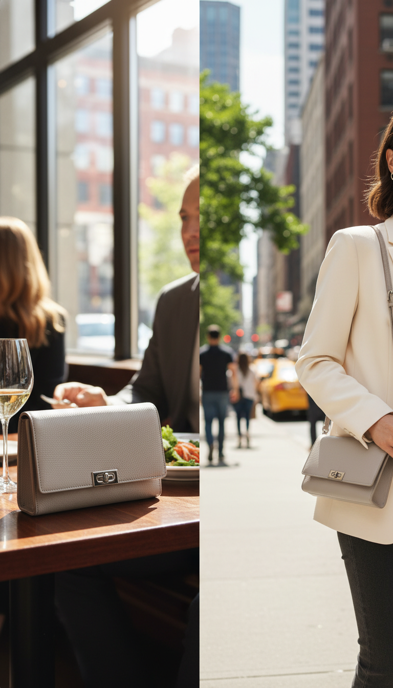 Versatile Convertible Crossbody Clutch