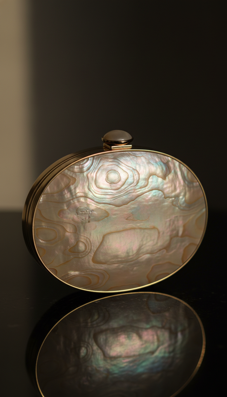 Mother-of-Pearl Minaudière