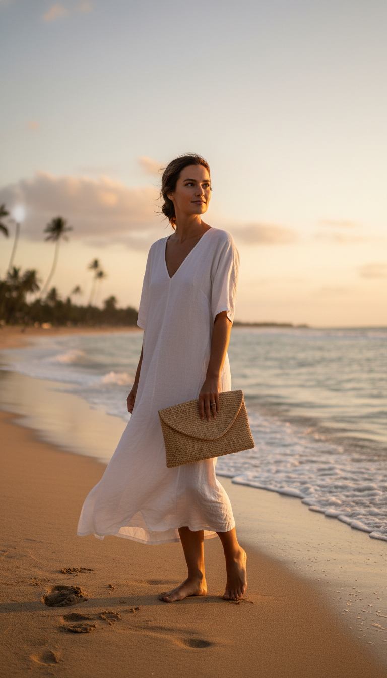 The Earthy Woven Clutch