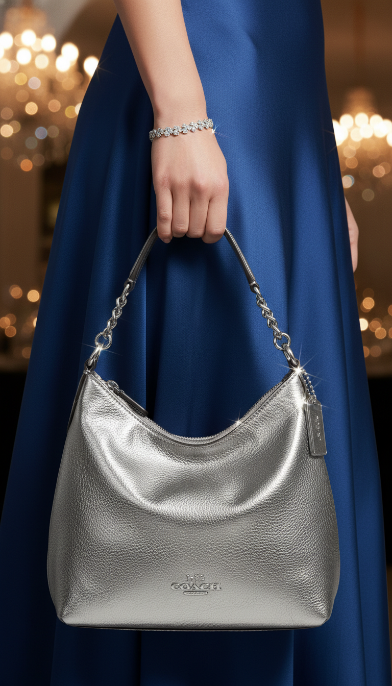 Metallic Finish Hobo: Glamorous Shine
