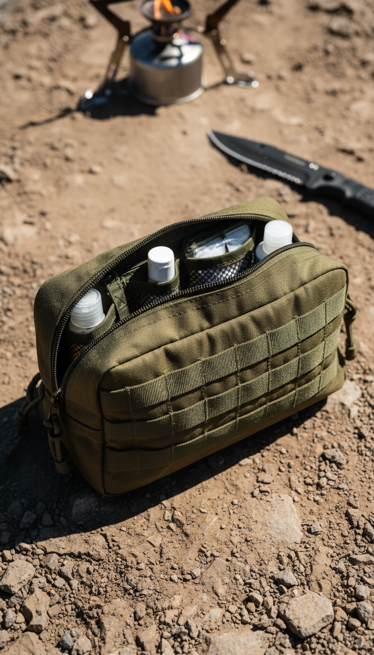 The Rugged Tactical Toiletry Bag