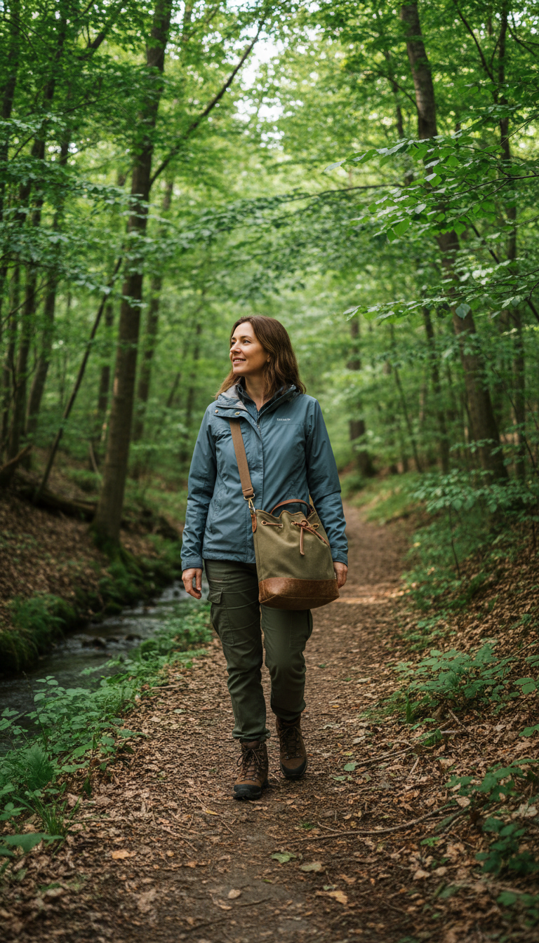 Utilitarian Khaki Canvas