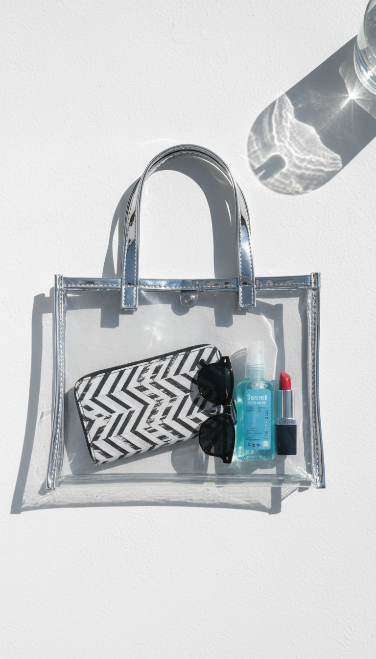 The Clear & Chic Stadium Tote