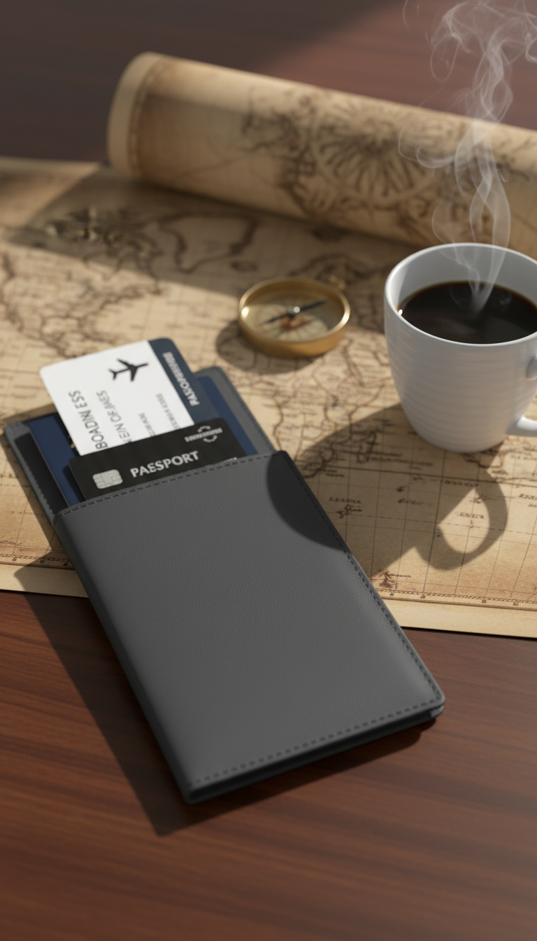 The Sleek Passport & Document Organizer