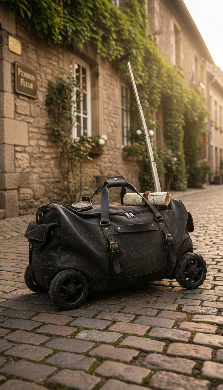 The Wheeled Duffel Bag