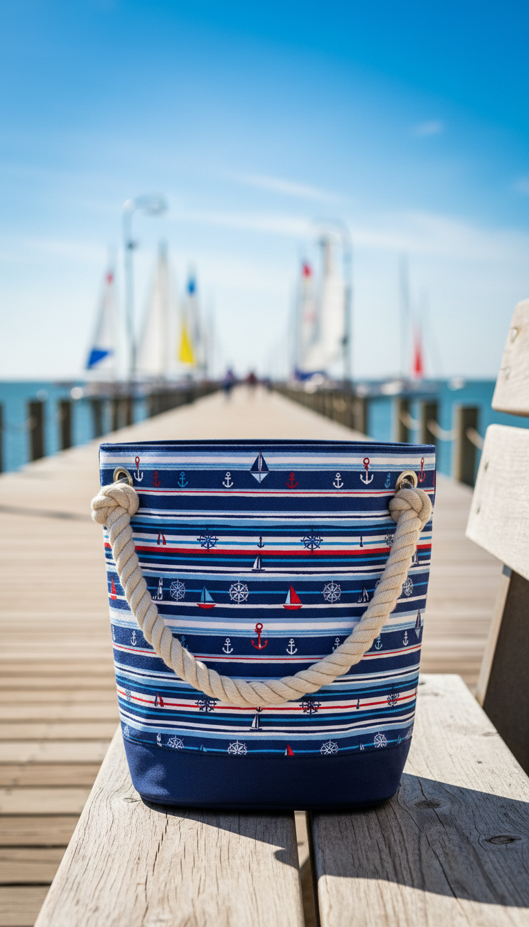 Canvas/Fabric Bucket Bag