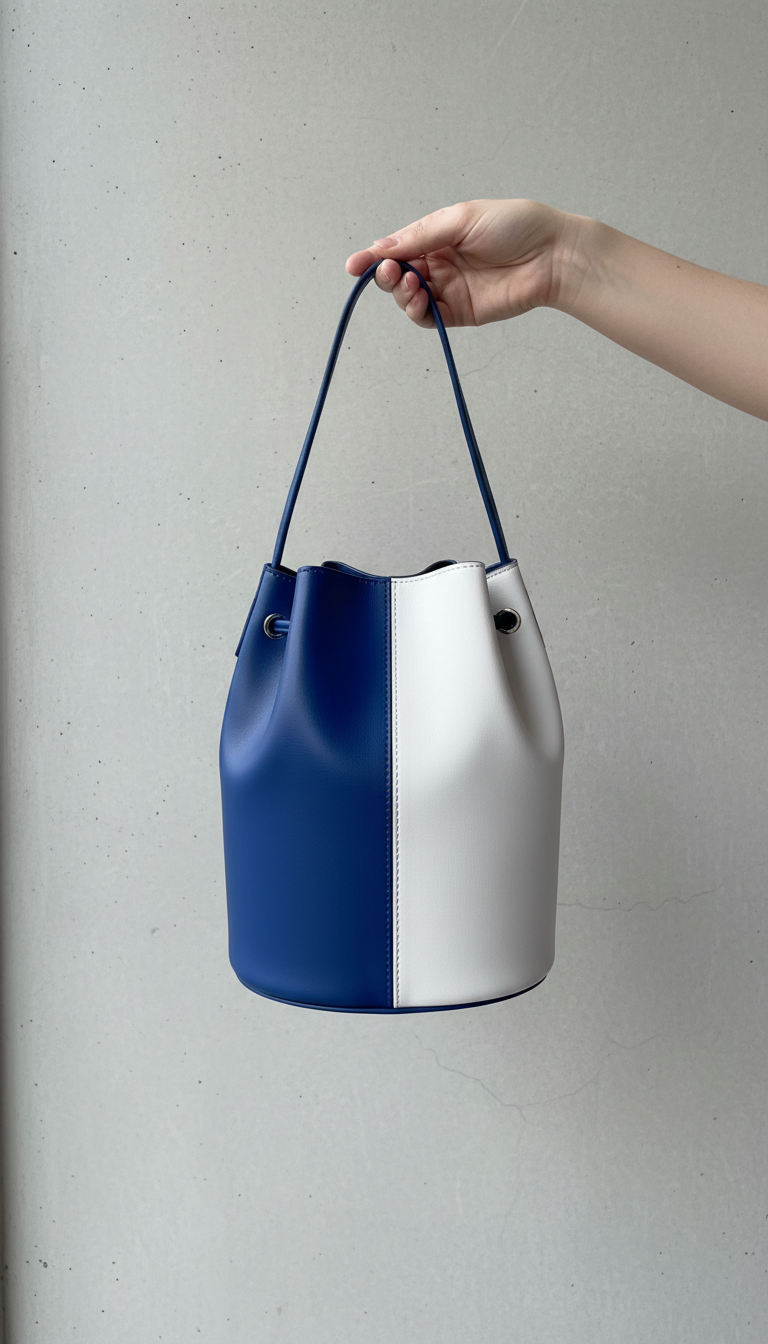 Bold Two-Tone Color Block