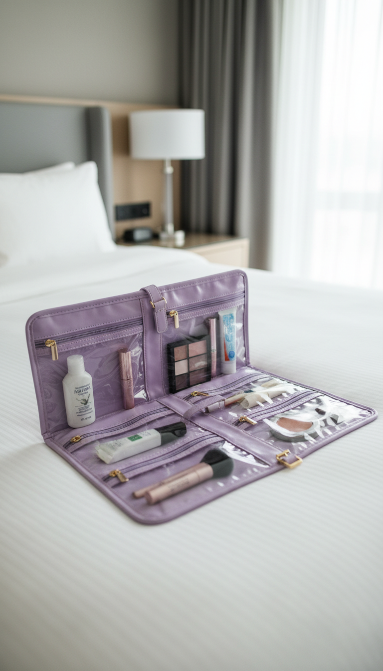 Compact Roll-Up Travel Kit