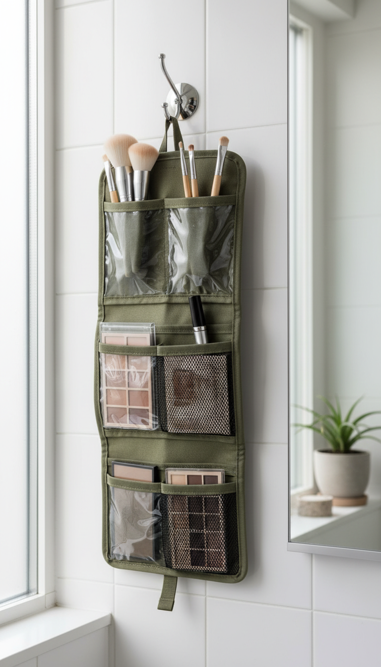 Space-Saving Roll-Up Pouch