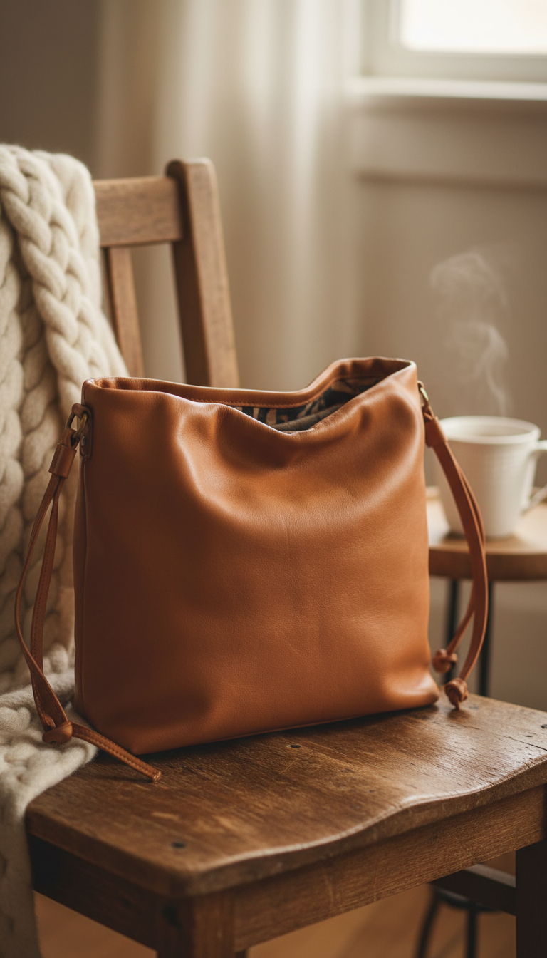 Effortless Slouchy Bucket Bag
