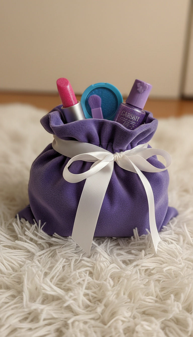 The Cuddly Drawstring Cinch Bag