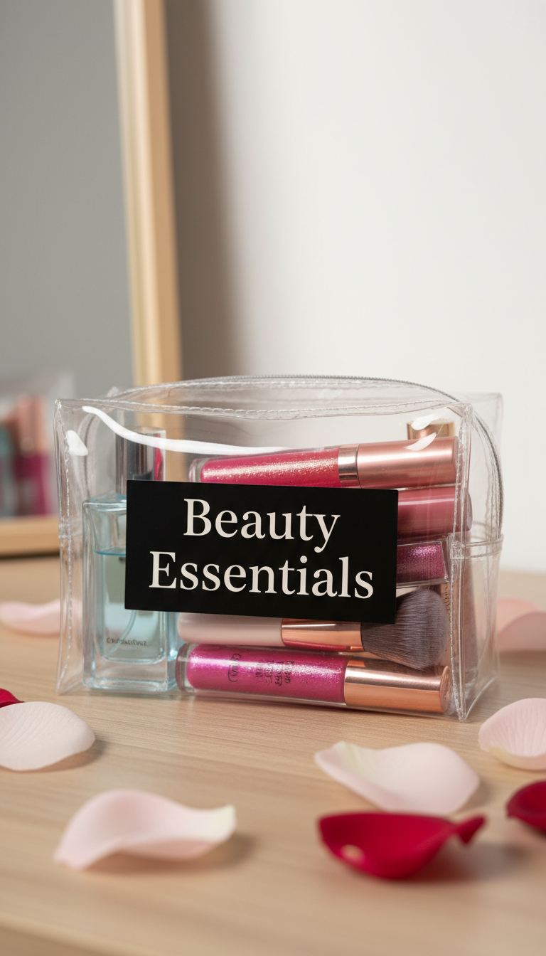 Clear PVC Organizer Pouch