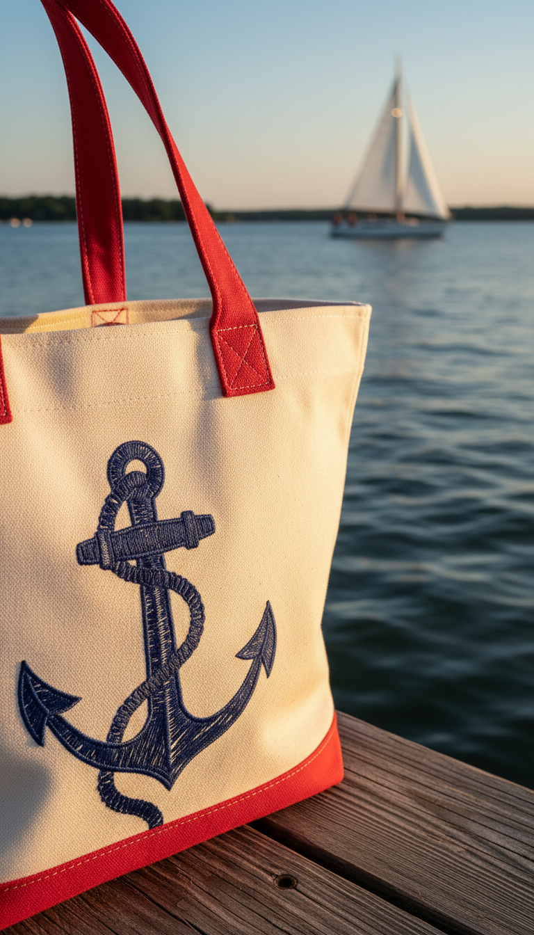 Nautical Anchor Tote