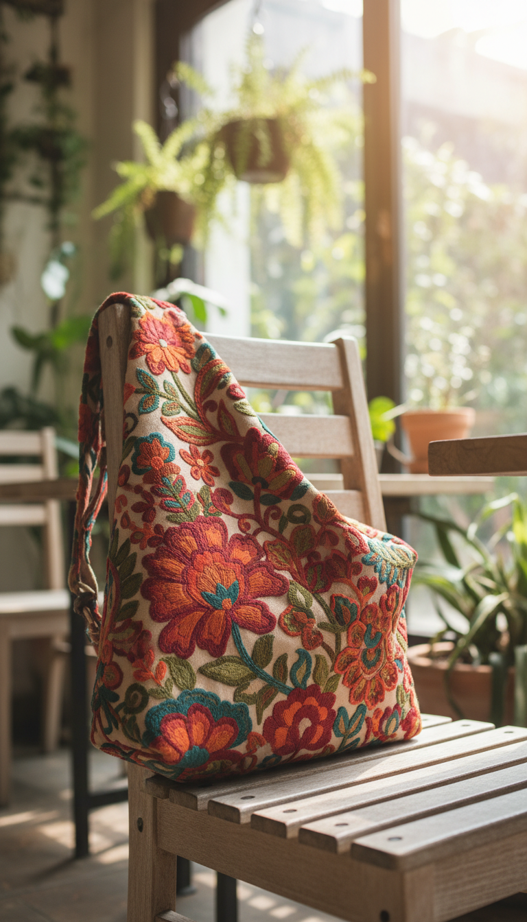 13 Embroidered Sling Bag Ideas