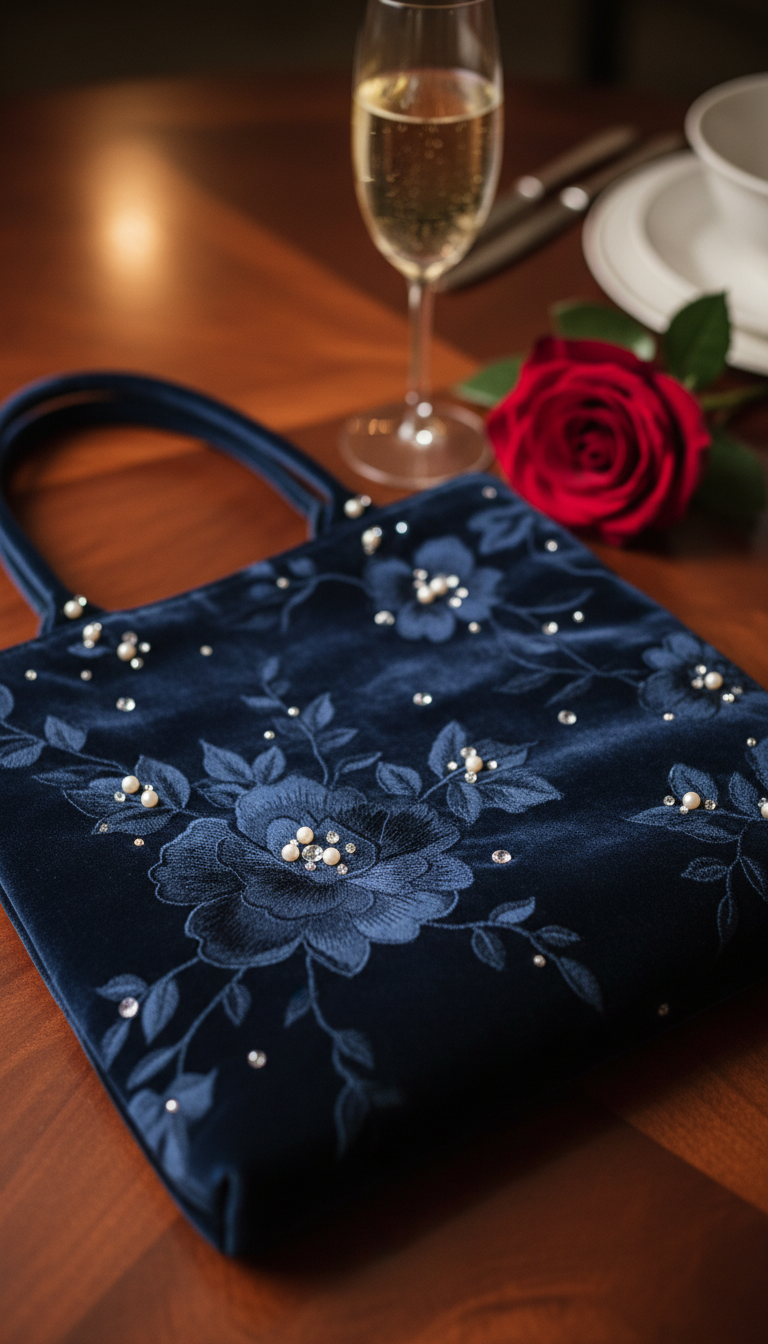 Elegant Evening Clutch-Tote