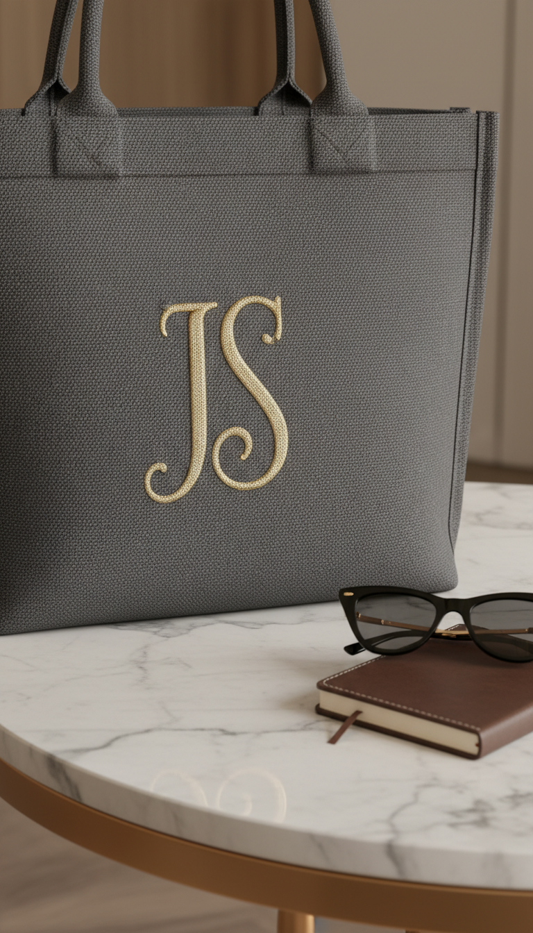 Monogrammed Everyday Carryall