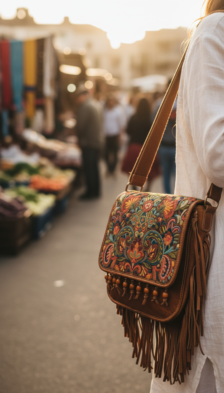 Boho Chic Crossbody Bag