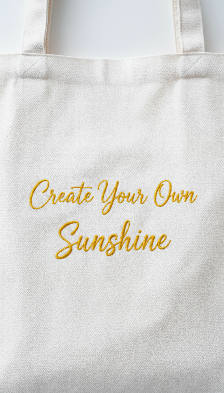Speak Your Style: Empowering Quote Totes